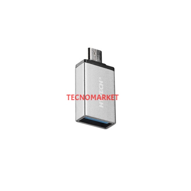 Hytech HY-XO10 Gümüş USB F to MicroUSB M Metal Gövdeli OTG Çevirici Hytech HY-XO10 Gümüş USB F to MicroUSB M Metal Gövdeli OTG Çevirici