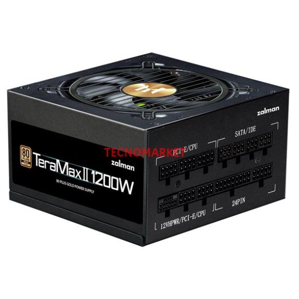 ZALMAN 1200W 80+ GOLD ZM1200-TMX2(Teramax II) PCIE 5.0 TAM MODÜLER POWER SUPPLY ZALMAN 1200W 80+ GOLD ZM1200-TMX2(Teramax II) PCIE 5.0 TAM MODÜLER POWER SUPPLY