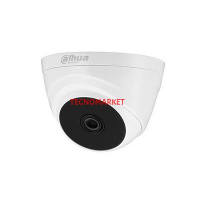 DAHUA 2MP 2.8MM HAC-T1A21P-0280B-DIP 20metre IR Dome Kamera Dahili Mikrofonlu