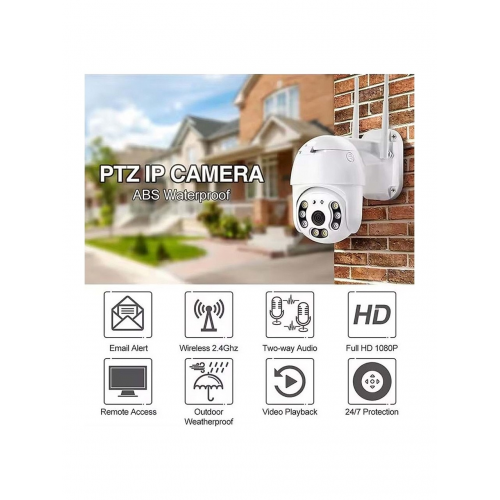 APRONX 3MP PTZ Speed Dome 2.8mm Wıfı Kablosuz 4G IP Kamera APX-WP70