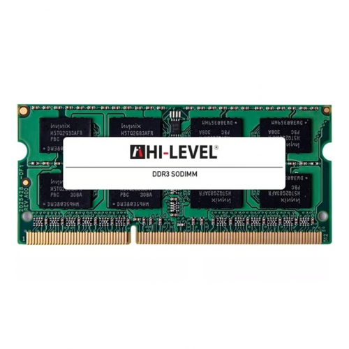 HI-LEVEL 4GB DDR3 1600MHZ NOTEBOOK RAM VALUE HLV-SOPC12800LV/4G 1.35volt (Low Voltage)