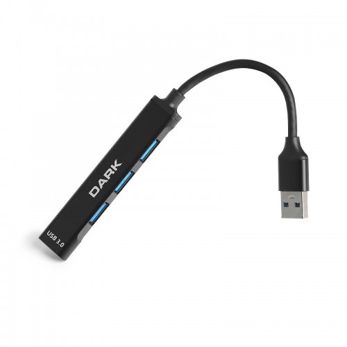 DARK Connect Master X4 DK-AC-USB310 4port USB 3.0 Siyah USB Çoklayıcı Hub