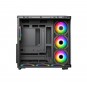 POWERBOOST 750W 80+ BRONZE Seaview PBA4375B Gaming Mid-Tower PC Kasası Siyah