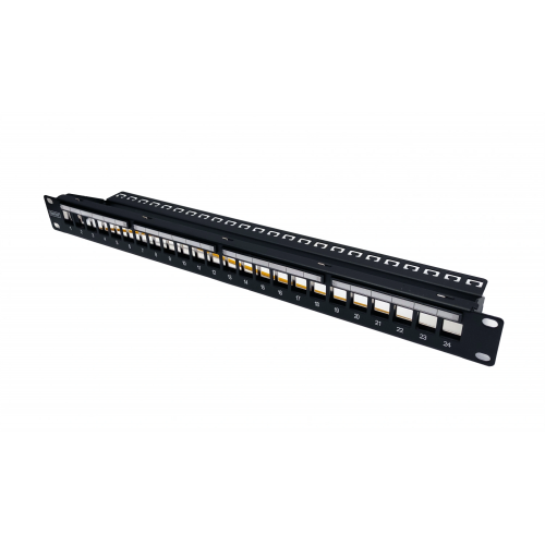 DIGITUS 1U 24port Cat6 Utp Boş Patch Panel DN-91411