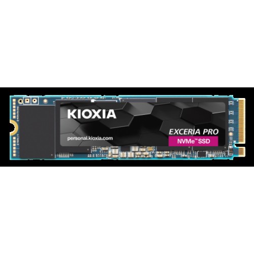 KIOXIA 1TB EXCERIA PRO LSE10Z001TG8 7300- 6400MB/s M2 PCIe NVMe Gen4 Disk