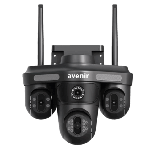 AVENIR 16MP PTZ Speed Dome Wıfı Kablosuz 4-Kameralı IP Kamera AV-S316