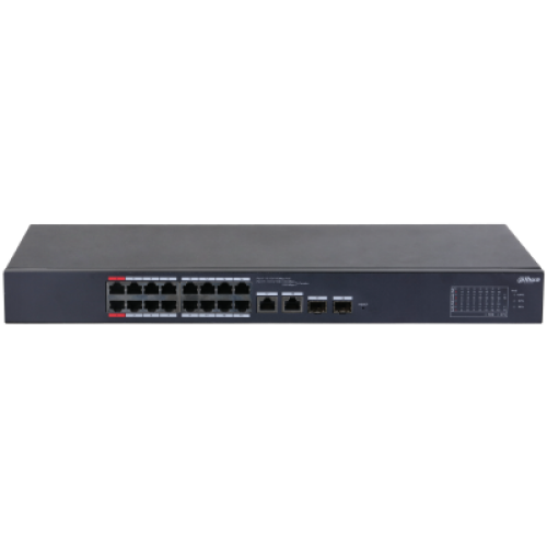DAHUA 16port PoE 135w Gigabit Yönetilebilir Switch CS4218-16ET-135