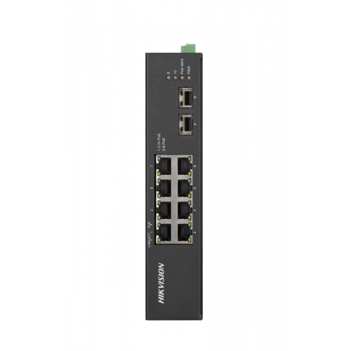 HIKVISION 8port PoE 120w Gigabit Yönetilemez Switch DS-3T0510HP-E/HS