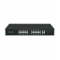 ODS 16port 200w FULL PoE 08ODS-16P2U-200 GIGABIT 2X-UPLINK Yönetilemez Switch
