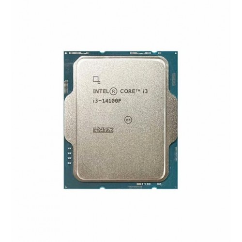 INTEL CORE i3 14100F 17MB 4çekirdekli VGA YOK 1700p 58w Kutusuz+Fansız
