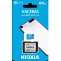 KIOXIA MicroSD 64GB EXCERIA LMEX1L064GG2 Class10 Hafıza Kartı