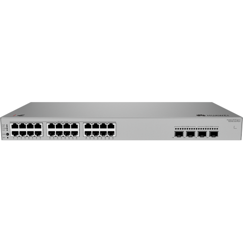 HUAWEI 24port POE+ 195W eKIT S220S-24LP4JX GIGABİT 2X10 GbE SFP 2X2.5GbE SFP Yönetilebilir Switch