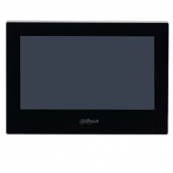 DAHUA 7" Dokunmatik DHI-VTH2621G-P Dahili IP Intercom Monitörü 1024x600 Siyah