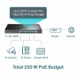 TP-LINK 24port 250w FULL PoE TL-SL1226P 10/100/ 2x1000 2X SFP Yönetilemez Switch
