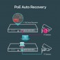 TP-LINK 24port 250w FULL PoE TL-SL1226P 10/100/ 2x1000 2X SFP Yönetilemez Switch