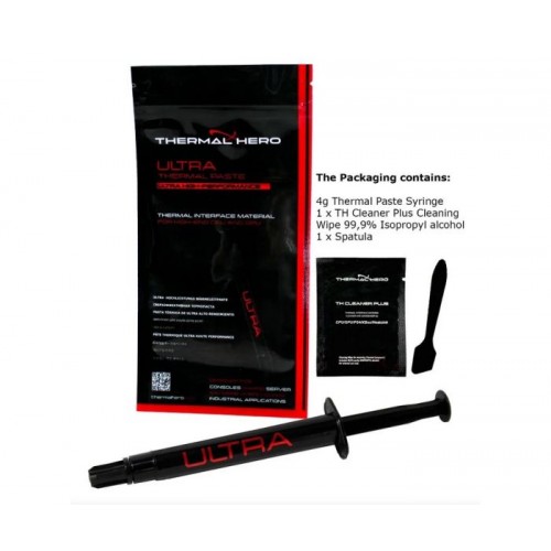 THERMAL HERO ULTRA TH-301304-INT 4Gr 13.0W Premium Termal Macun
