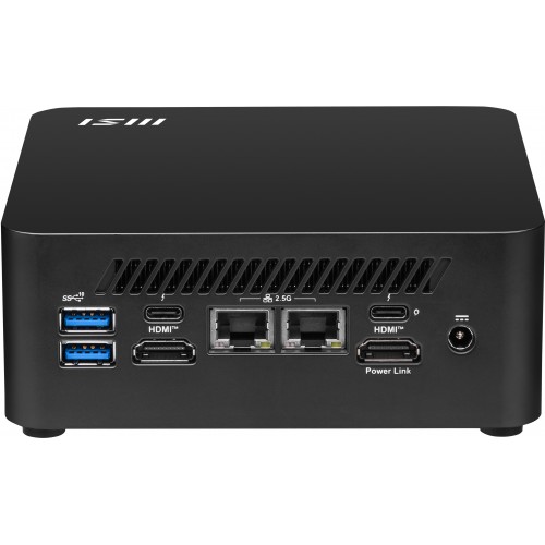 MSI CUBI NUC 1M-267XTR CORE 7 150U 16GB DDR5 1TB SSD FDOS SIYAH MINI DT PC