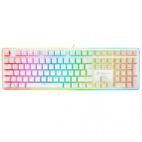 GameBooster G918 USB Q Trk RGB Mekanik Beyaz Gaming Klavye GB-G918R-WH