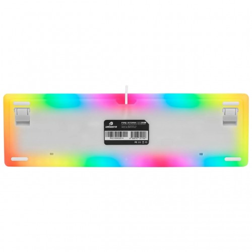 GameBooster G918 USB Q Trk RGB Mekanik Beyaz Gaming Klavye GB-G918R-WH