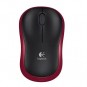 LOGITECH M185 Kablosuz Optic Siyah/Kırmızı Mouse 910-002237