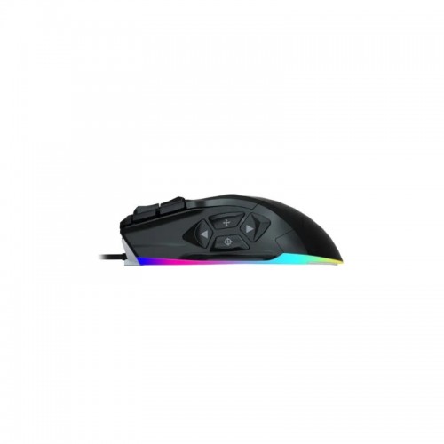 LECOO MG1102 USB RGB Led Aydınlatmalı 8200dpi Mouse Pad Hediyeli Gaming Optic Siyah Mouse