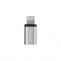 HYTECH HY-XO25 MicroUSB ÇEVİRİCİ Gümüş Metal Gövdeli