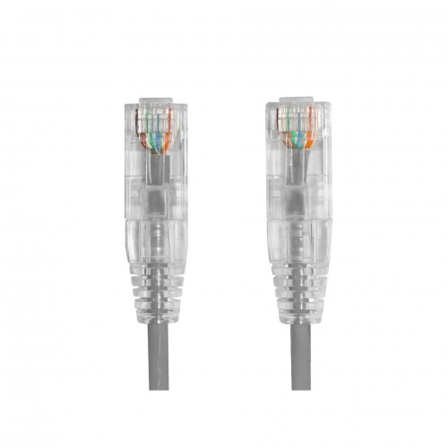 AGER 0.15metre CAT6 Utp Slim AWG28 AC-602-0015 Gri LSZH Patch Kablo (10'lu Paket)