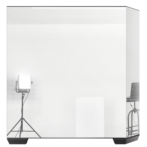 BITFENIX 850W 80+ BRONZE Ayna efektli MIRROR T10 Siyah Gaming Mid-Tower PC Kasası