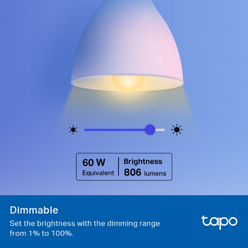 TP-LINK TAPO L530E Çok Renkli Akıllı Wi-Fi Ampulü 2'li Paket