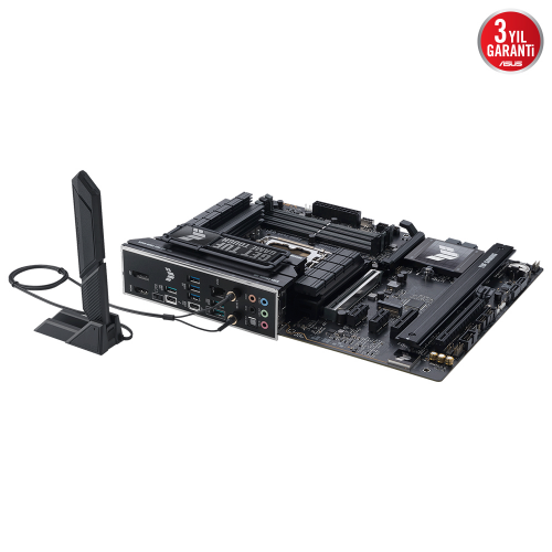 ASUS TUF GAMING Z890-PLUS WIFI-7 DDR5 THUNDERBOLT-HDMI DP PCIE 5.0 1851p ATX
