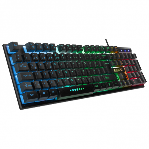 EVEREST LUMINAX USB Q Gaming Klavye - Mouse Set KM-198