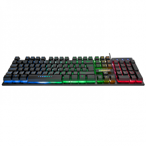 EVEREST LUMINAX USB Q Gaming Klavye - Mouse Set KM-198