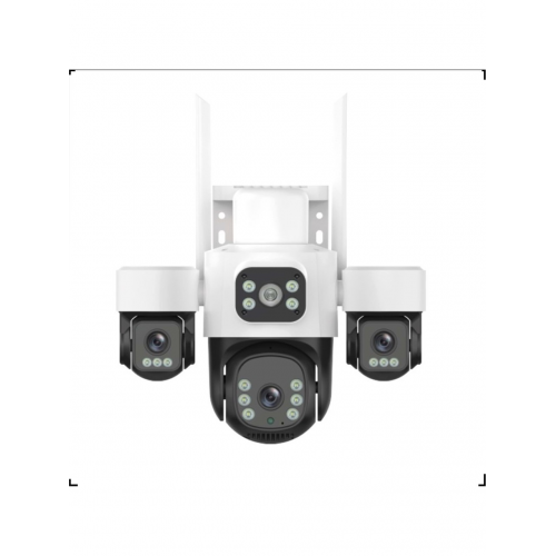 INOX 3+3+3MP X113 3 Lensli PTZ Wıfı Kamera