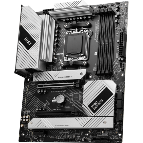 MSI PRO B650-A DDR5 HDMI,DP Port PCIE 4.0 AM5 ATX WIFI-6E