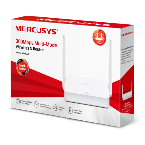 MERCUSYS MW302R N300 2.4ghz EV Ofis Tipi Router