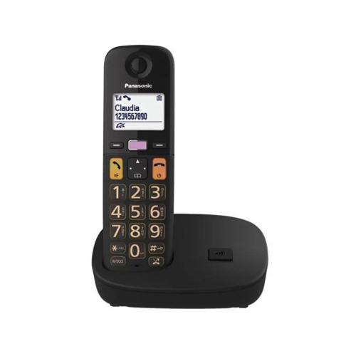 PANASONIC KX-TGU110 Kablosuz LCD Ekranlı Telefon Siyah