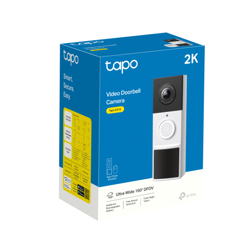 TP-LINK Tapo D210 Video Doorbell Camera