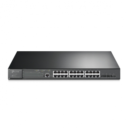 TP-LINK 24port 384w FULL PoE TL-SG3428XMP Gigabit 4X-10GbE SFP Yönetilebilir Switch