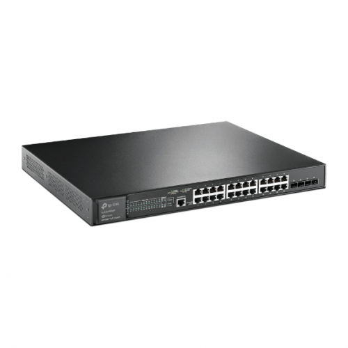 TP-LINK 24port 384w FULL PoE TL-SG3428XMP Gigabit 4X-10GbE SFP Yönetilebilir Switch