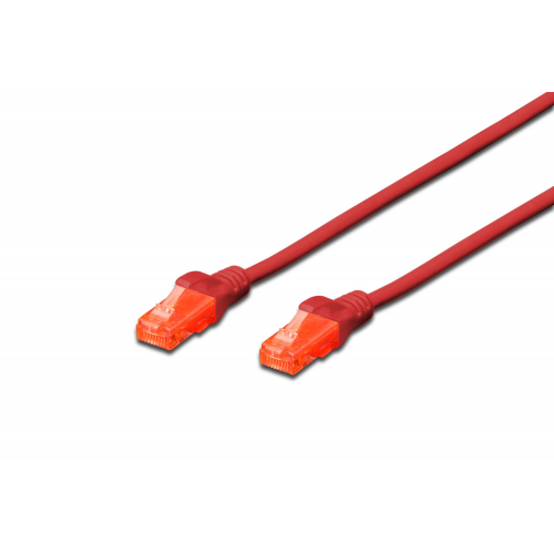 DIGITUS 0.25metre CAT6 Utp DK-1617-0025/R Kırmızı Patch Kablo