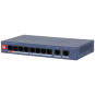 DAHUA 10port 60w 8port PoE GIGABIT  Yönetilebilir Switch CS4010-8ET2GT-60-10