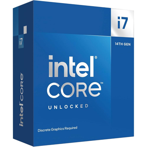 INTEL CORE i7 14700KF 61MB 12çekirdekli VGA YOK 1700p 125w Kutulu+Fansız