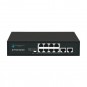 ODS 8port PoE 96w 2-Uplink  10/100 Yönetilemez Switch 08ODS-8P2U