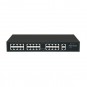 ODS 24port PoE 300w 1-SFP 2-Uplink 10/100 Yönetilemez Switch 08ODS-24P2U1S-300
