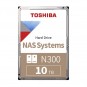 TOSHIBA 10TB 3.5" N300 HDWG11AUZSVA 7200 RPM 256MB SATA-3 NAS Diski