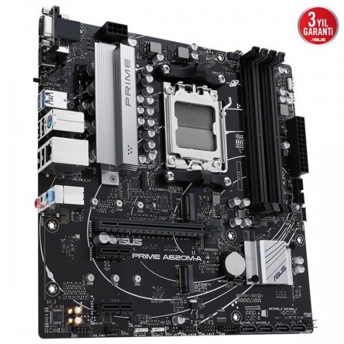 ASUS PRIME A620M-A-CSM DDR5 HDMI DP PCIe 16X v4.0 AM5 mATX