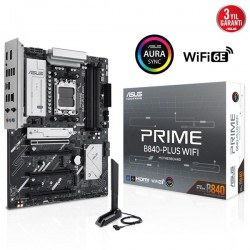ASUS PRIME B840-PLUS WIFI-6E DDR5 HDMI DP PCIe 16X v4.0 AM5 mATX