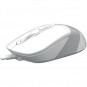 A4 TECH FM10 USB 1600dpi Optic Beyaz/Gri Mouse