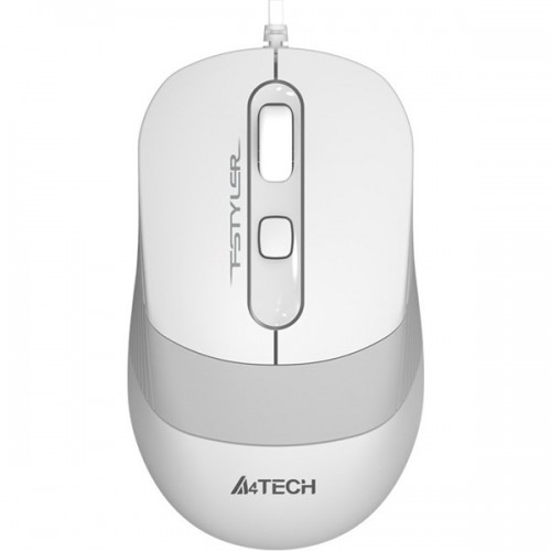A4 TECH FM10 USB 1600dpi Optic Beyaz/Gri Mouse