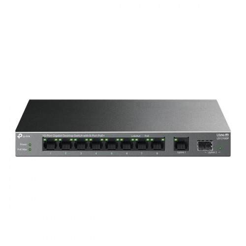 TP-LINK 8port PoE 60w Gigabit Yönetilemez Switch LS1210GP